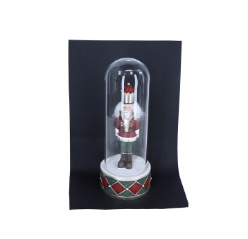 Dziadek do orzechów na postumencie śr 10cm/25cm