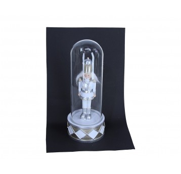 Dziadek do orzechów na postumencie śr10cm/25cm