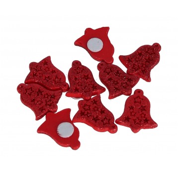 Dzwonek na przylepcu op=9szt 3cm/2,5cm