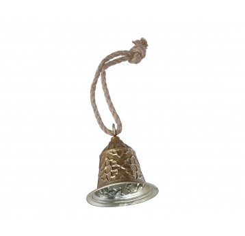 Dzwonek ozdobny z metalu śr 11cm/13cm