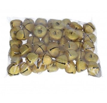 Dzwonki złote 30mm op=50szt