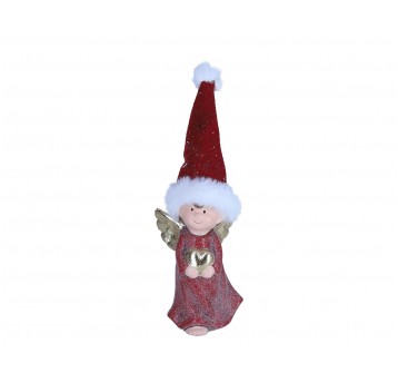 Figurka aniołka z sercem 21cm