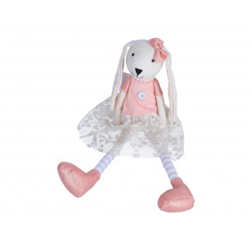 Figurka beżowo-pomarańczowa 36cm