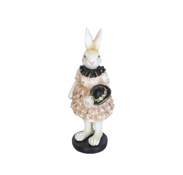 Figurka zająca wielkanocnego 17cm