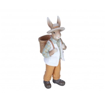 Figurka zajączka do dekoracji 32cm