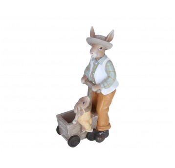 Figurka zajączka wielanocnego 25cm/15cm