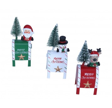 Figurki ozdobne do dekoracji mix kol.12cm