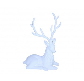 Flokowane jelenie z tworzywa sztucznego 36cm