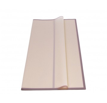 Folia kremowa do kwiatów 58cm/60cm