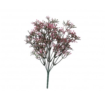 Gałązka amarantowej gipsówki 36cm