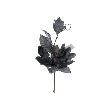 Gałązka brokatowana l 42cm d 17cm