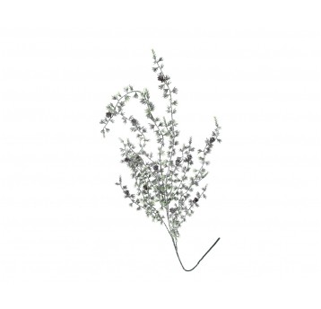 Galązka brokatowana z szyszką l 130cm