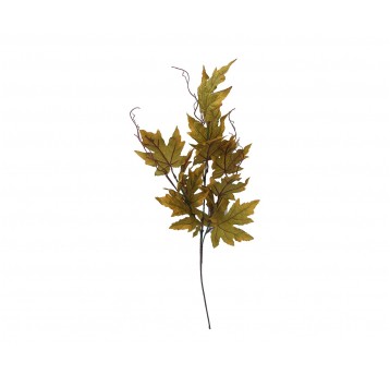 Gałązka dekoracyjna z liśćmi klonu 64cm