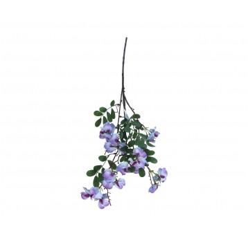 Gałązka fioletowych kwiatów 90cm
