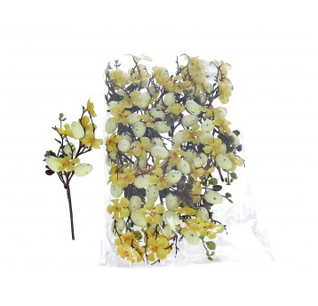 Gałązka forsycji z jajkiem 25cm op=12szt