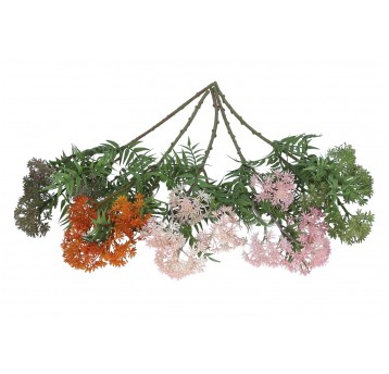 Gałązka ozdobna do dekoracji mix kol.54cm