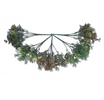 Galązka ozdobna do dekoracji mix kol. 64cm