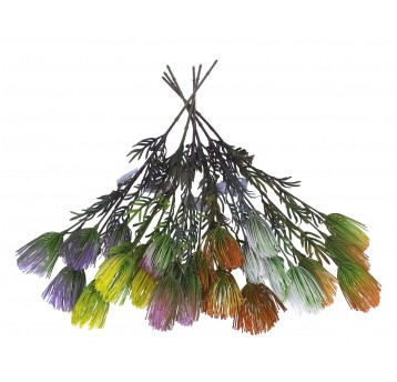 Gałązka ozdobna do kompozycji mix kol.68cm