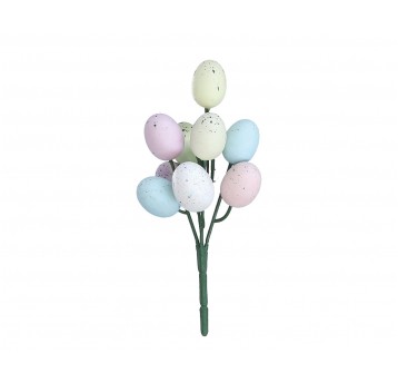 Gałązka ozdobna mix kol. do kompozycji 19cm