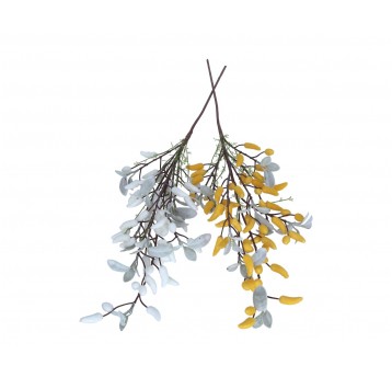 Galązka ozdobna z baziami 86cm