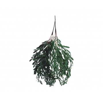 Gałązka ozdobna zielona 2 kolory 103 cm