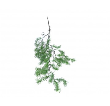Gałązka ozdobna zielona 90cm