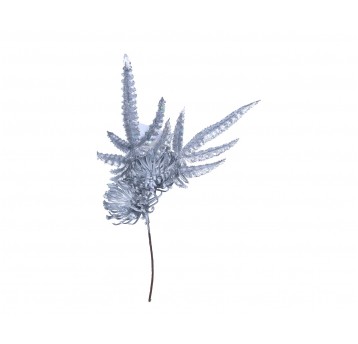 Gałązka srebrna do kompozycji 32cm