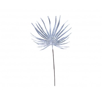 Gałązka srebrnej palmy 56cm/26cm