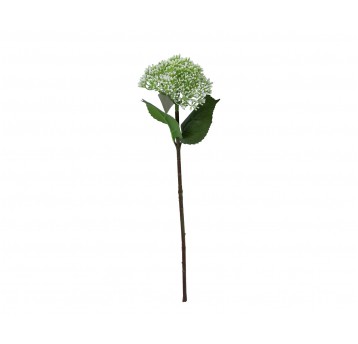 Galązka z bialo-zielonymi pączkami 58cm