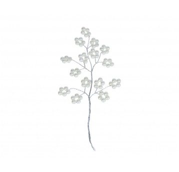 Galązka z drobną perelką l 20cm op=10pęczków