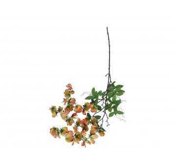Gałązka z pomaranczowymi kwiatami 110cm