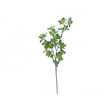 Gałązka z zielonymi liśćmi 95cm