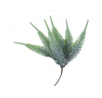 Gałązka zielona ośnieźona 26cm