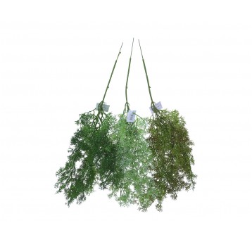 Gałązka zielonego asparagusa 3kol. 80cm