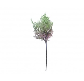 Gałązka zielono-róźowa 42cm