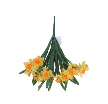 Gałązka żonkili żółtych 36cm