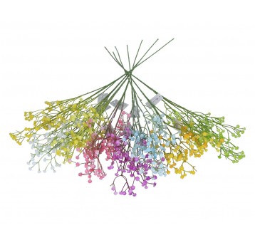 Gałązki ozdobne do kompozycji mix kol. 63cm