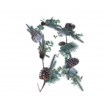 Girlanda jodły z szyszkami 140cm