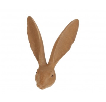 Głowa zająca j. brąz 48 cm