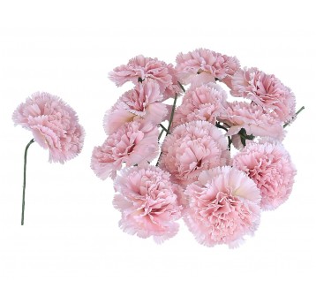Goździk róźowy na piku 7cm/15cm