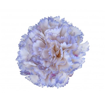 Goździk wyrobowy fioletowo-kremowy 10cm/4cm