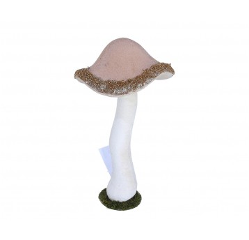 Grzybek z róźowym kapeluszem 29cm