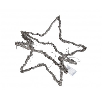 Gwiazda ozdobna z ledami śr 50cm