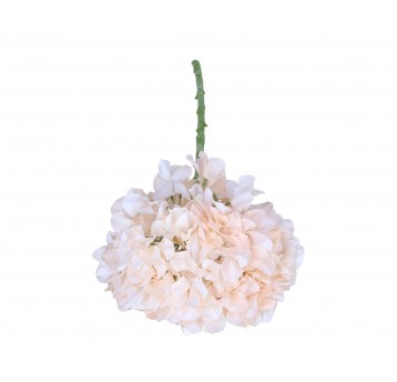 Hortensja kremowa na łodydze 76cm