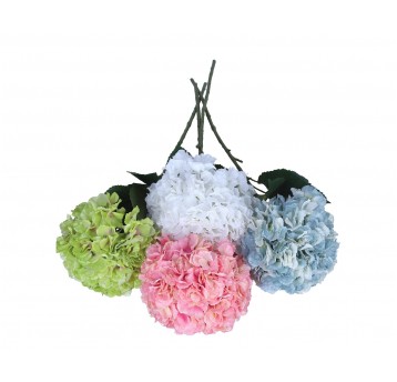 Hortensja na łodydze mix 4 kol. 90cm