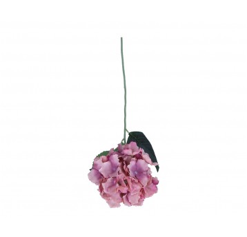 Hortensja róźowa na łodydze 60cm