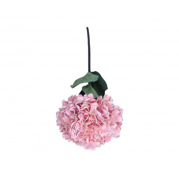 Hortensja róźowa na łodydze 74cm