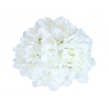 Hortensja wyrobowa biała 12cm/23cm