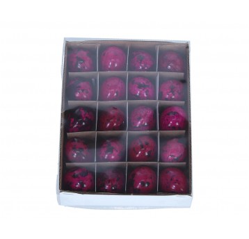 Jajka amarantowe op=20szt 3,5cm