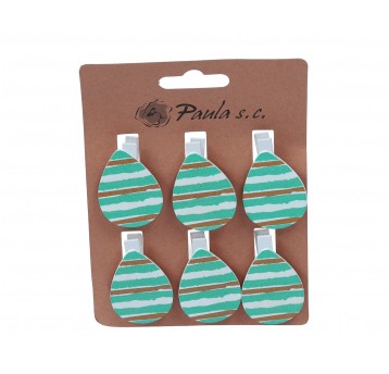 Jajka na spinaczu op.=6 szt 4,5cm/3c